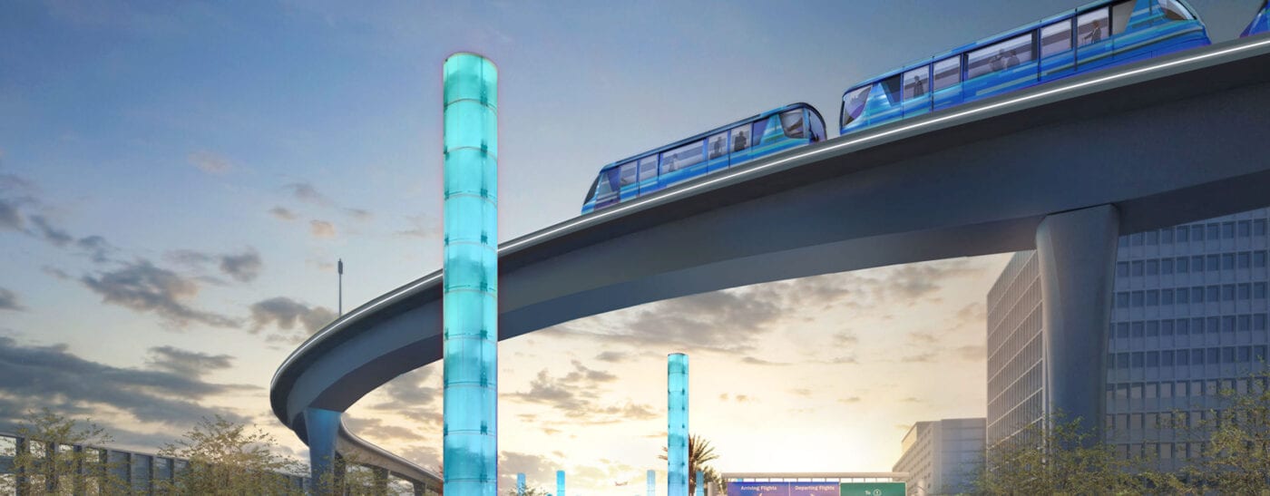 Automated People Mover (APM). Photo credit: Los Angeles World Airports