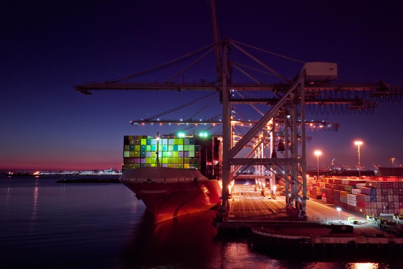 Port at Night